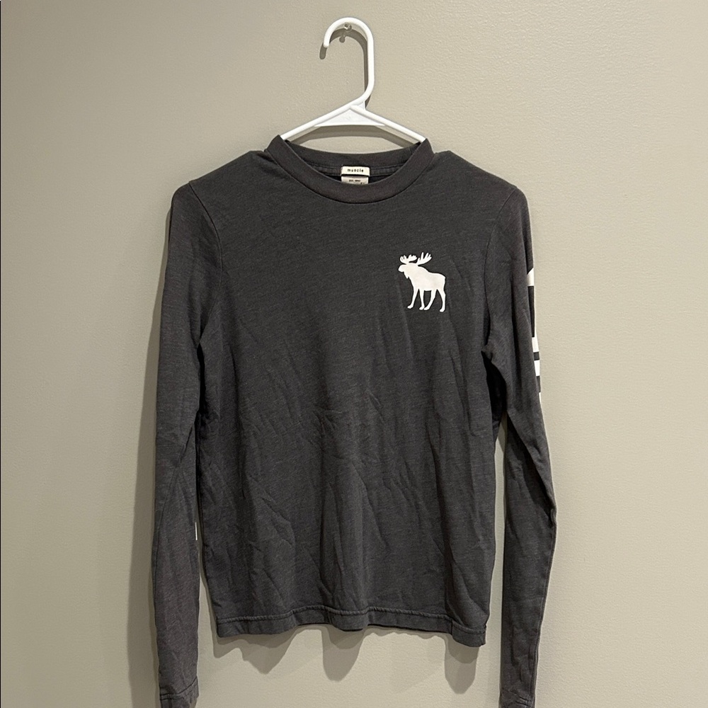 Gray Long Sleeve Shirt